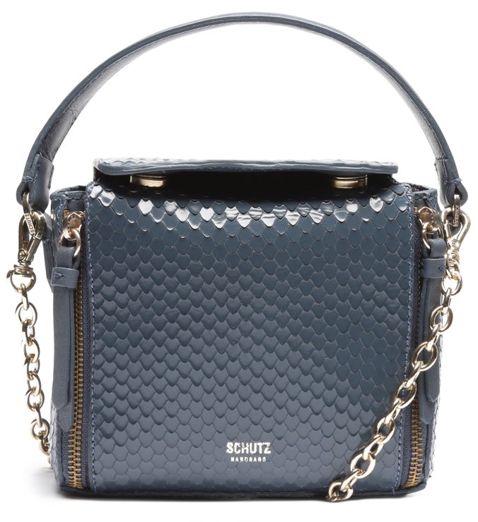 Crossbody Helena Metallic Snake Teal Crossbody Helena Metallic Snake Teal