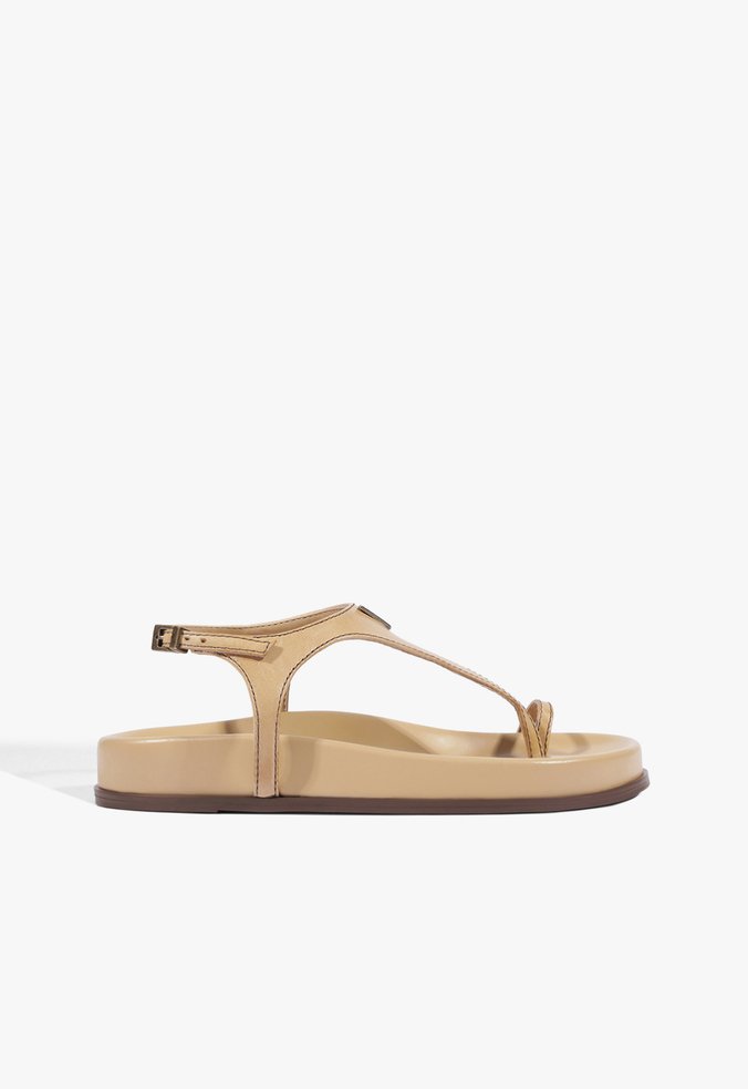 Papete Shop Couro Marrom Claro