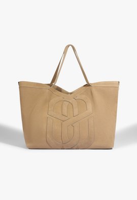 Bolsa Shopping Maddison Camurça Bege