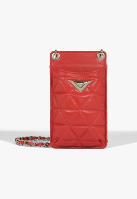 Porta Celular 944 Couro Vermelha