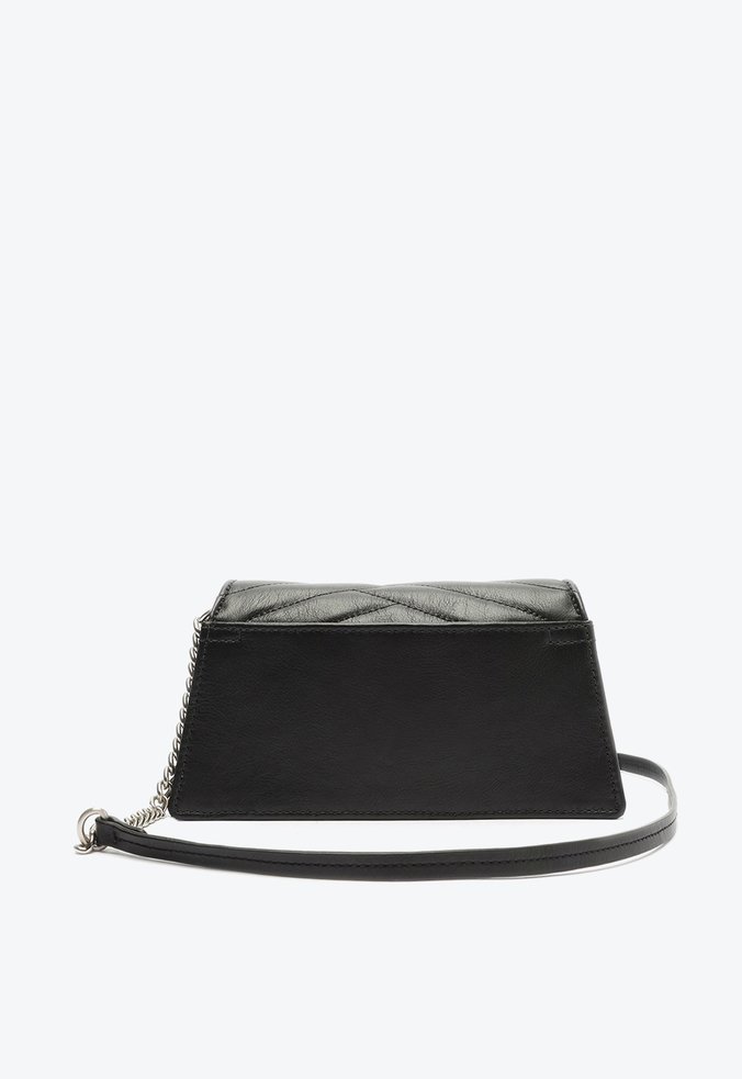 Bolsa Saucy Couro Preta Bolsa Saucy Couro Preta