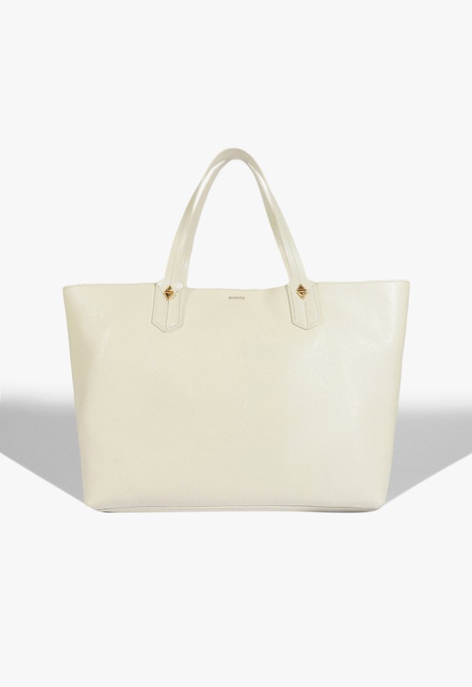 Bolsa Shopping Couro Betsy Branca