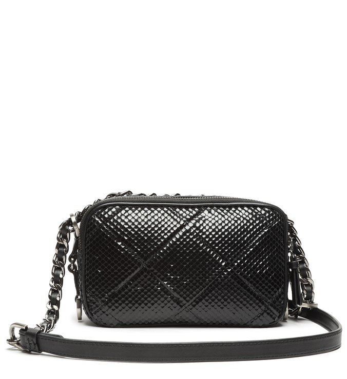 Bolsa Tiracolo Precious Snake Black Bolsa Tiracolo Precious Snake Black