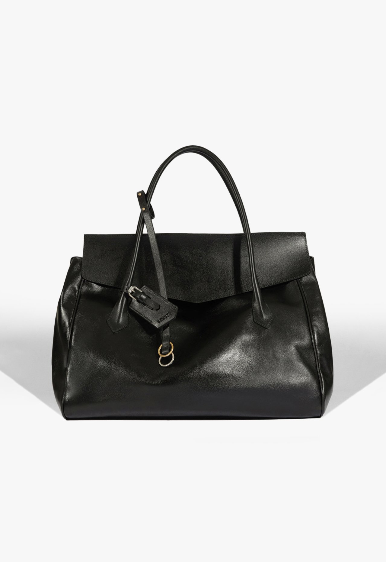 Bolsa Maxi Tote Stella Couro Preta | Schutz