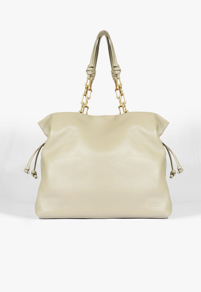Bolsa Bucket Khai Couro Branca