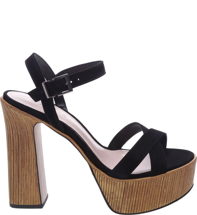 Sandália Meia Pata 70’S Black Sandália Meia Pata 70’S Black