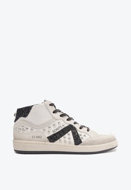 Tênis Schutz St Mid Branco e Preto