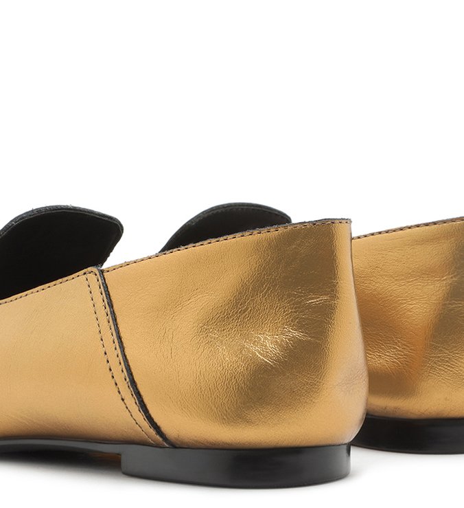 Loafer Metallic Bronze Loafer Metallic Bronze