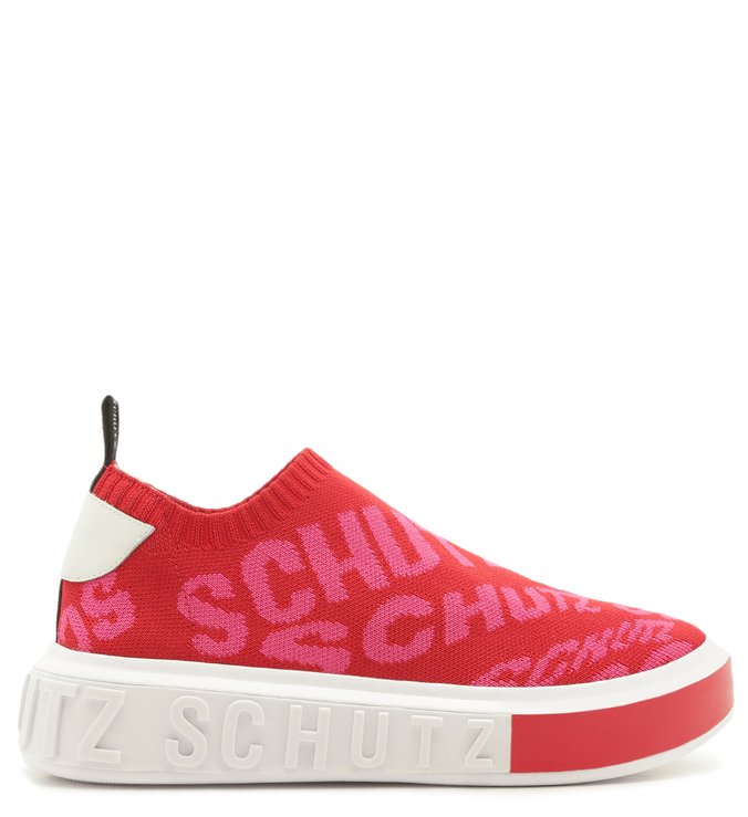 Tênis It Schutz Knit Bold Vermelho