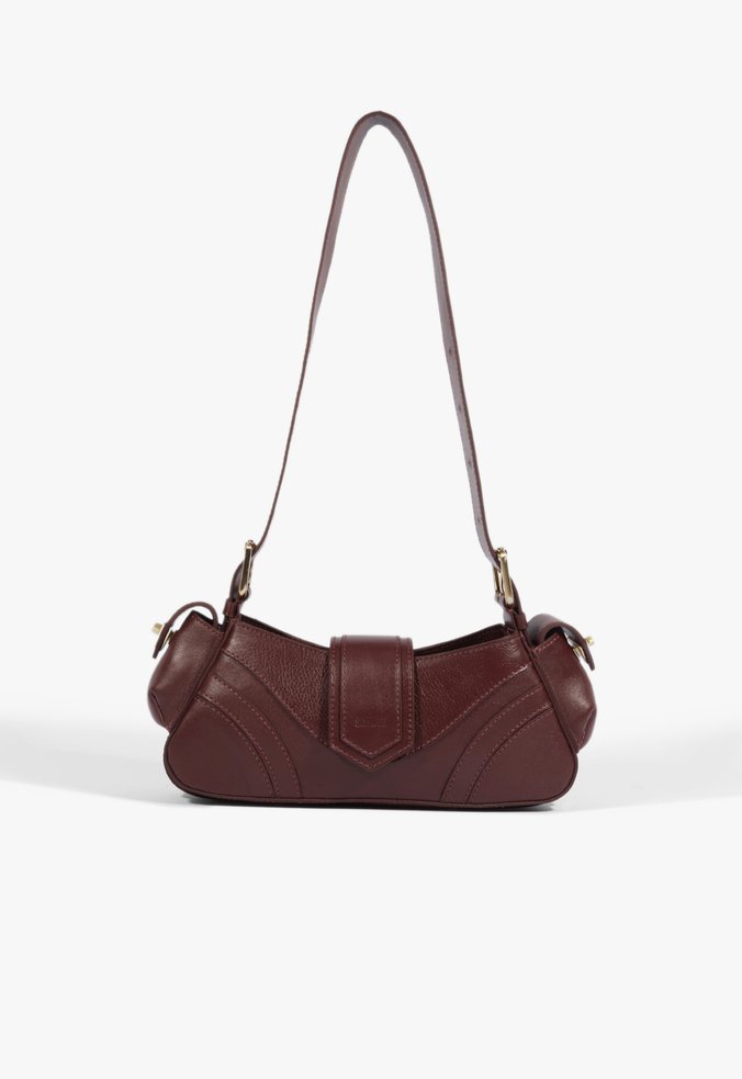 Bolsa Brat Couro Vinho