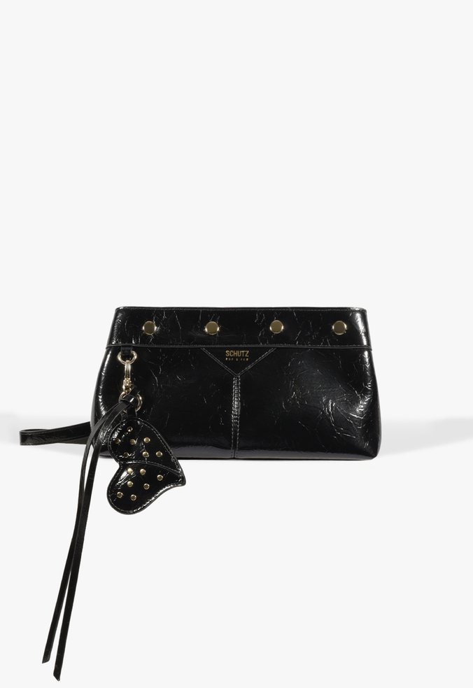Bolsa Tiracolo Shoulder Passion Média Preta