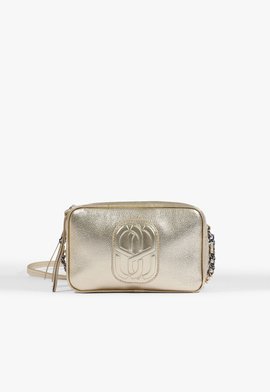 Bolsa Tiracolo Belle Couro Dourada Clara