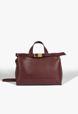 Bolsa Mini Tote Memphis Couro Vermelha