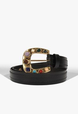 Cinto Sable Couro Preto