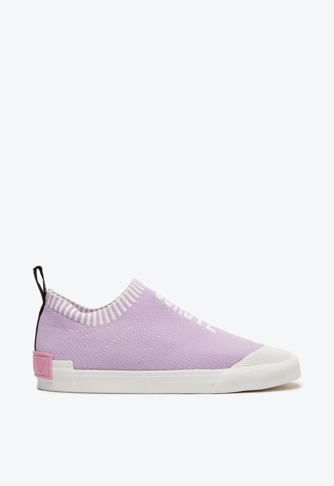 Tênis West Schutz Logo Knit Roxo