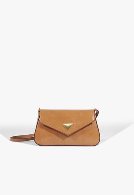 Bolsa Tiracolo Liese Pequena Marrom