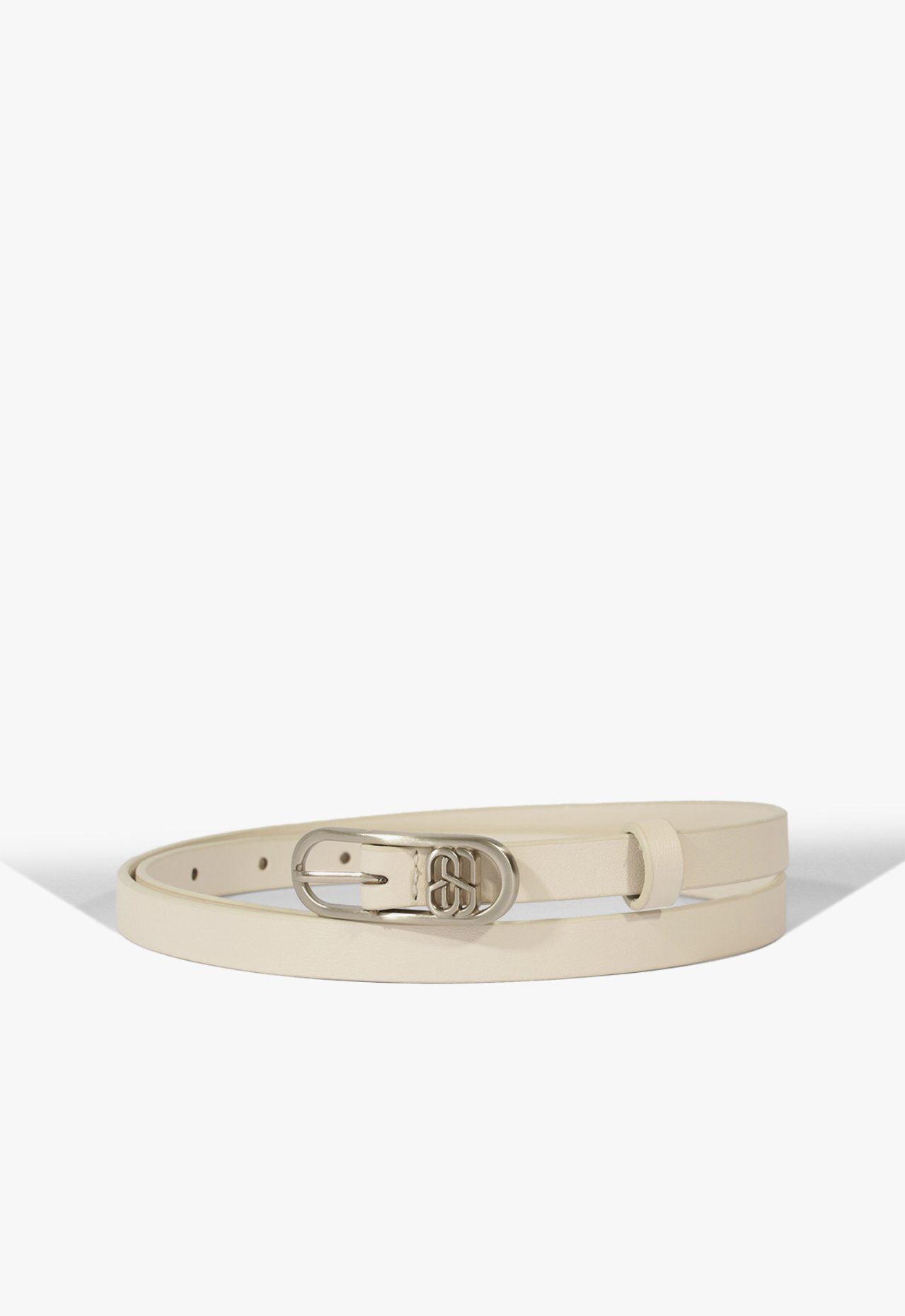 Cinto Fino Couro Branco | Schutz