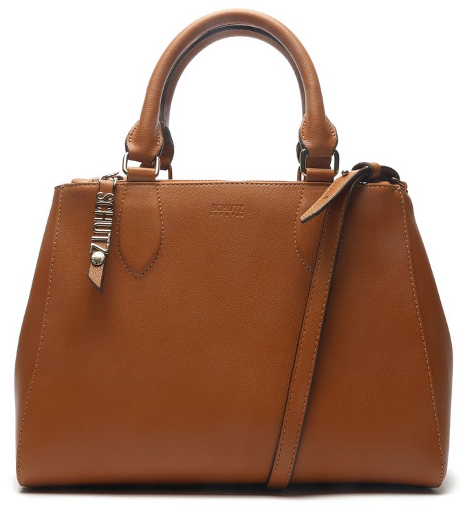 Bolsa Tote Média Nicky Marrom