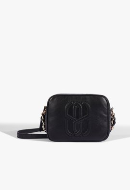 Bolsa Tiracolo Daphne Pequena Couro Preta
