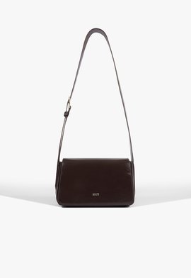 Bolsa Tiracolo Yuna Couro Marrom