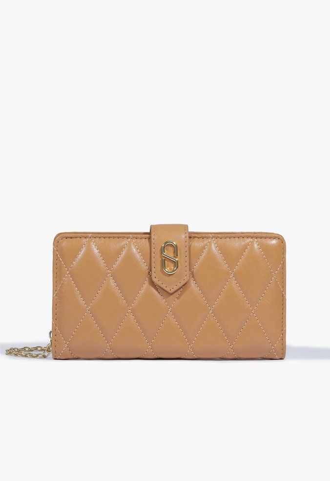 Bolsa tiracolo couro Nude