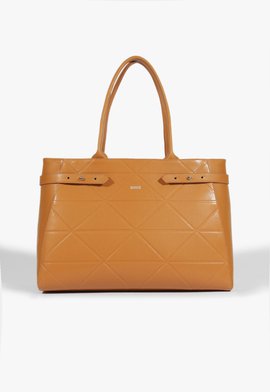 Bolsa Shopping Tracy Marrom-Clara