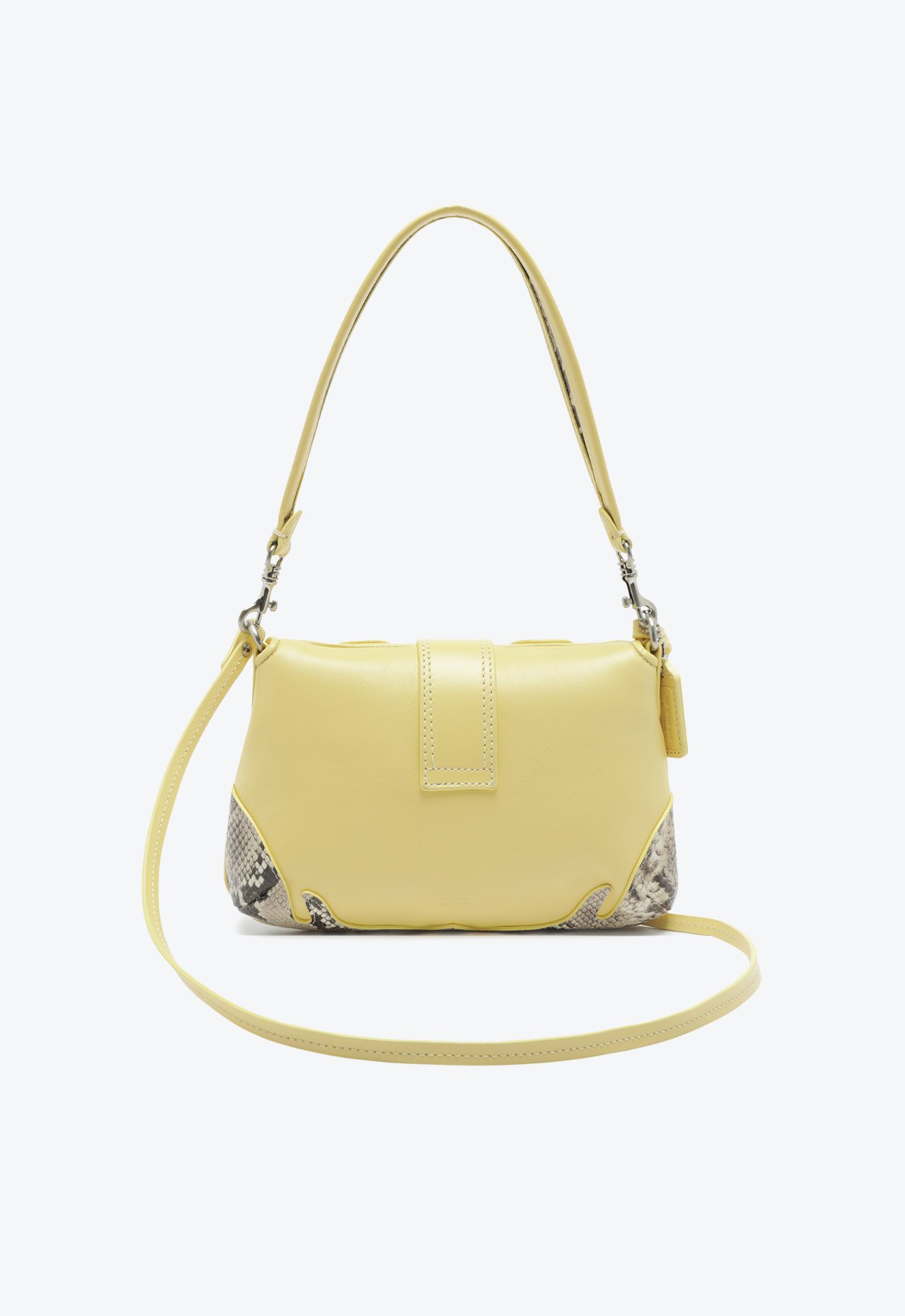 Bolsa Shoulder Texas Couro Amarela | Schutz