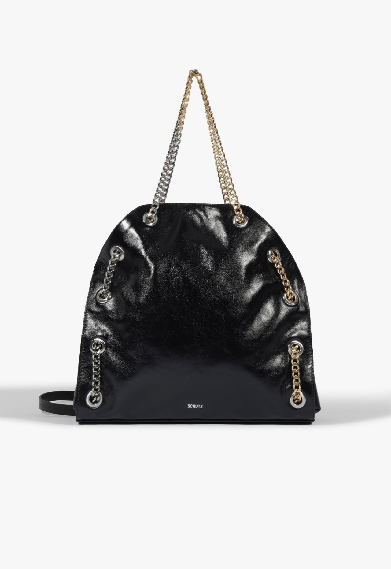 Bolsa Cassie Couro Preta | Schutz