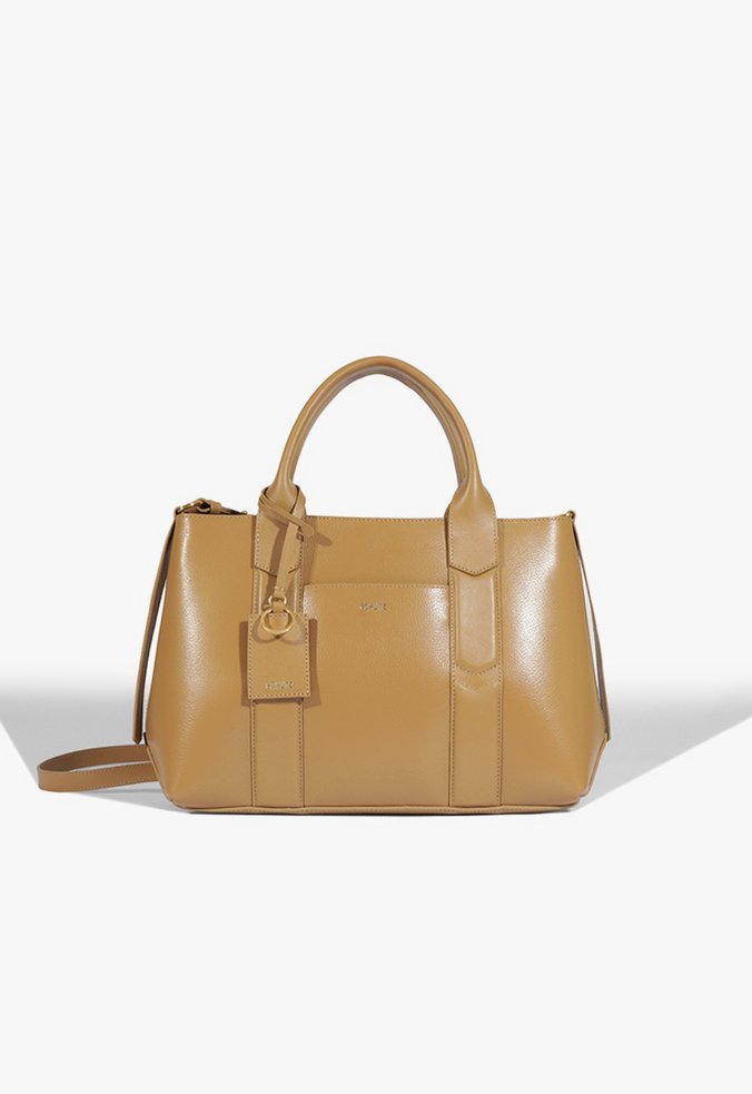 Bolsa Tote Tiracolo Tyla Couro Marrom