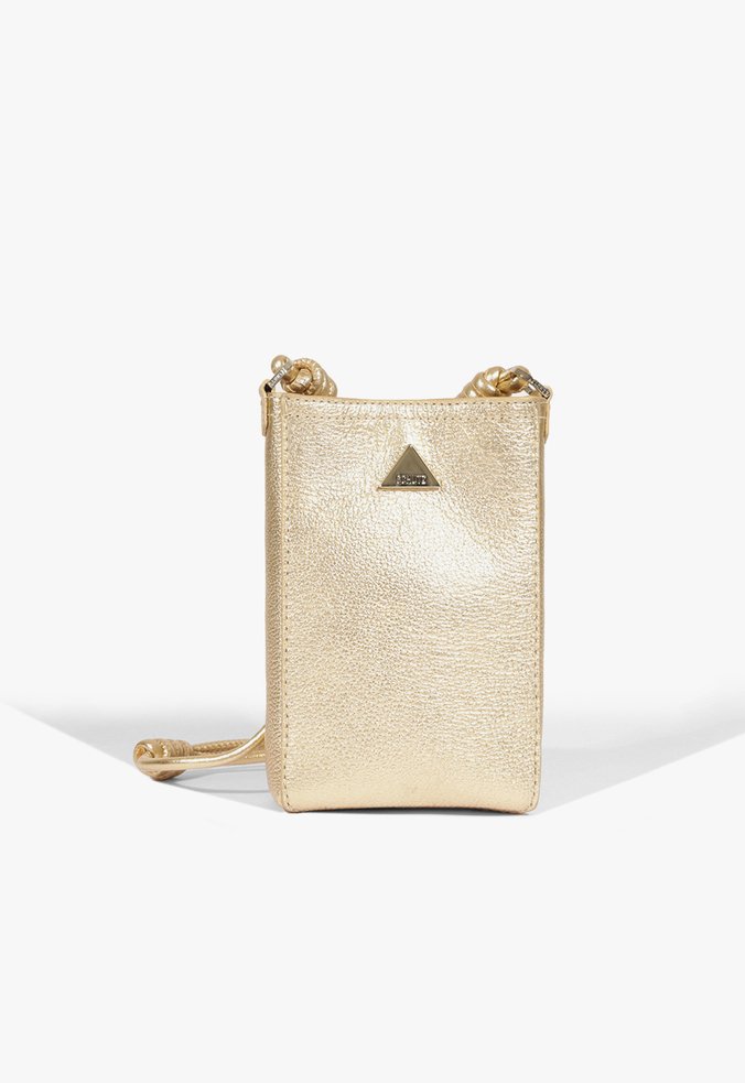 Bolsa Pequena Boho Dourada