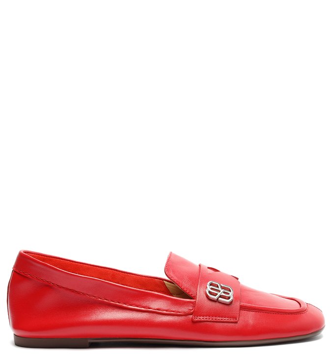Mocassim Couro Vermelho
