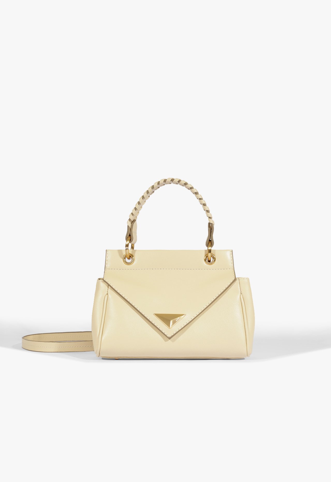 Bolsa Tiracolo Pequena Sunny Couro Branca | Schutz