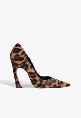 Scarpin Lexi Couro Animal Print