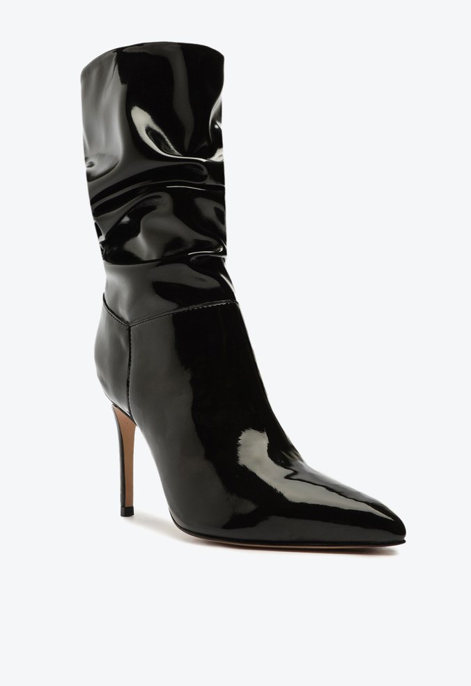 Bota Ashlee Verniz Preta | Schutz