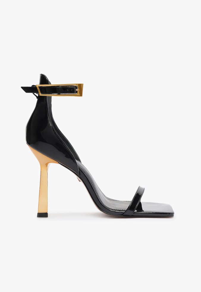 Sandália Ciara Salto Alto preto