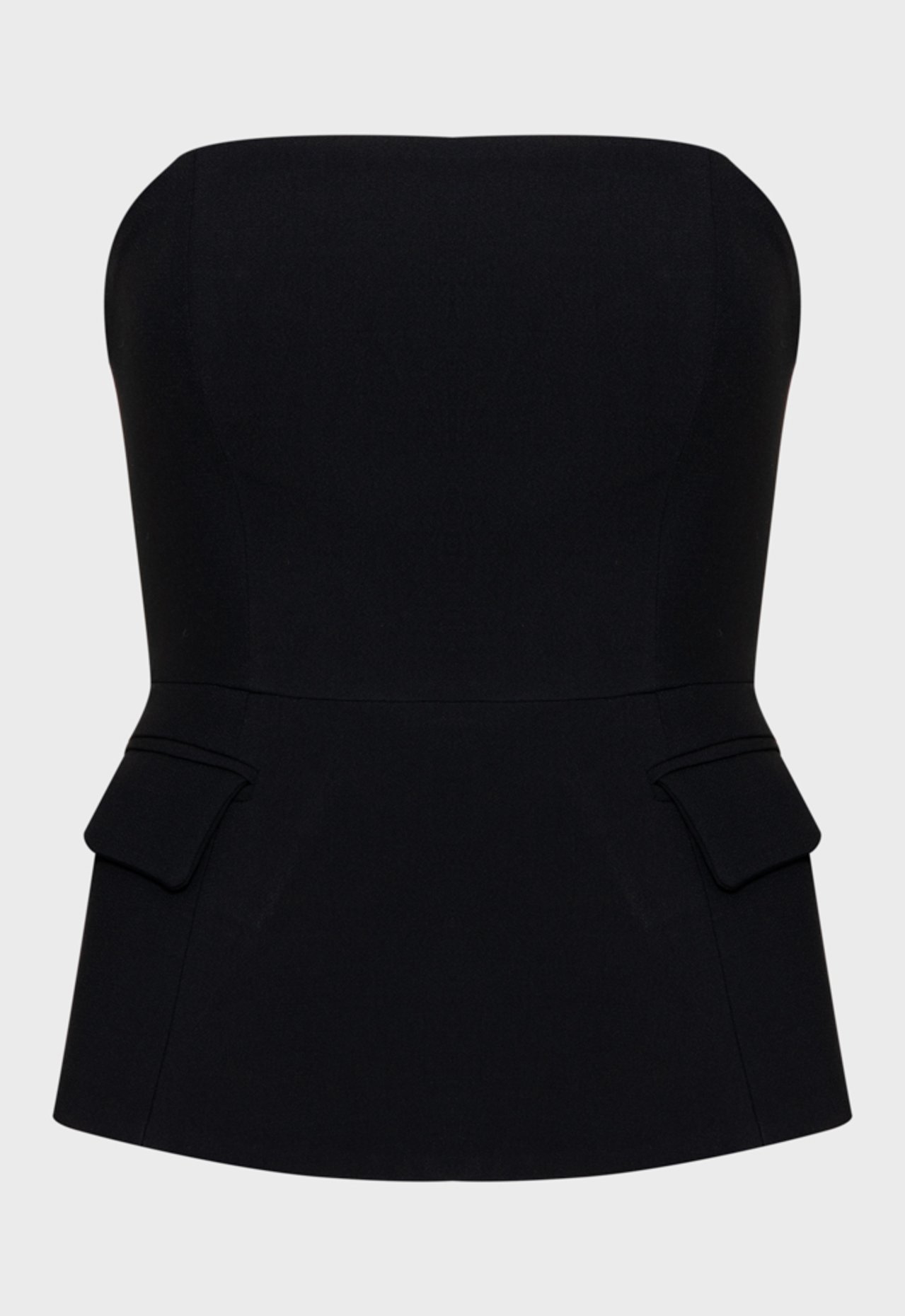TOP TOMARA QUE CAIA MELODY CREPE PRETO | Schutz