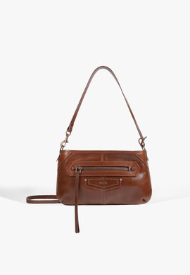 Bolsa Tiracolo Skylar Pequena Couro Marrom
