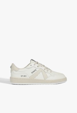 Tênis ST 001 Couro Branco Bicolor | Schutz