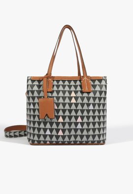 Bolsa Mini Shopping New Triangle Nina Preta