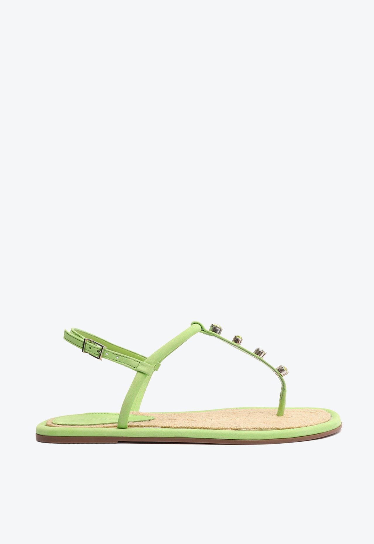 Sandália Rasteira Camurça Verde | Schutz