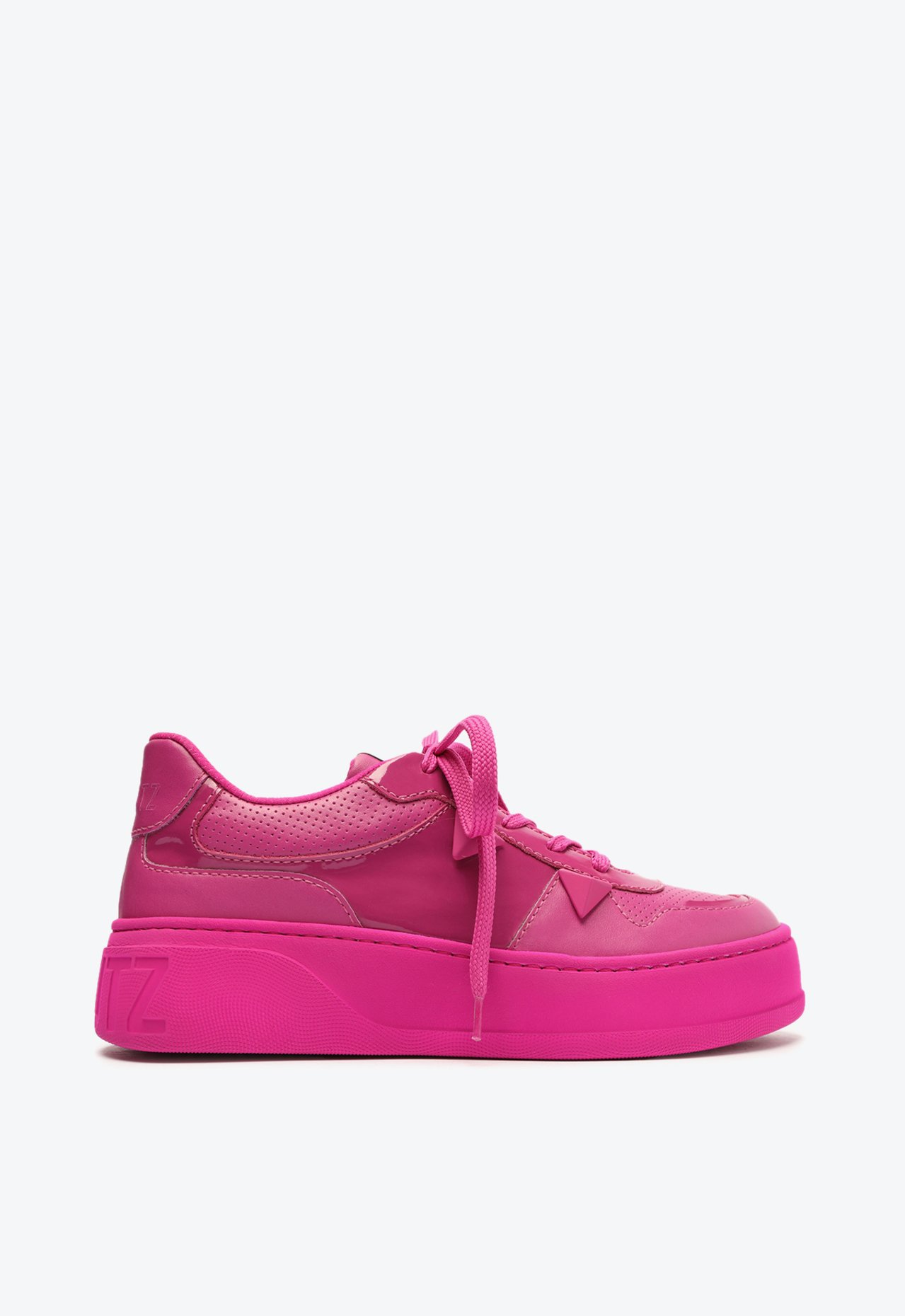 Tenis plataforma verniz clearance
