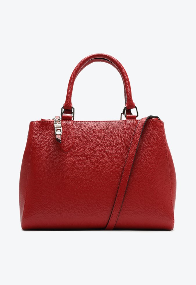Bolsa Tote Tiracolo Média Nicky Vermelha