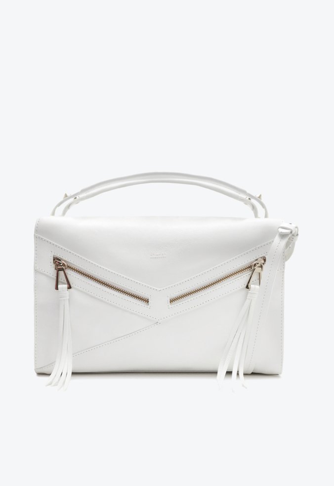Bolsa Tote Grande Suri Couro Branca
