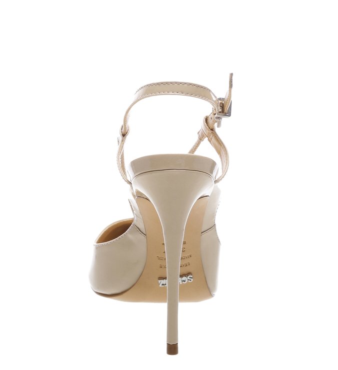 Sapato Scarpins Vernis Bege Sapato Scarpins Vernis Bege