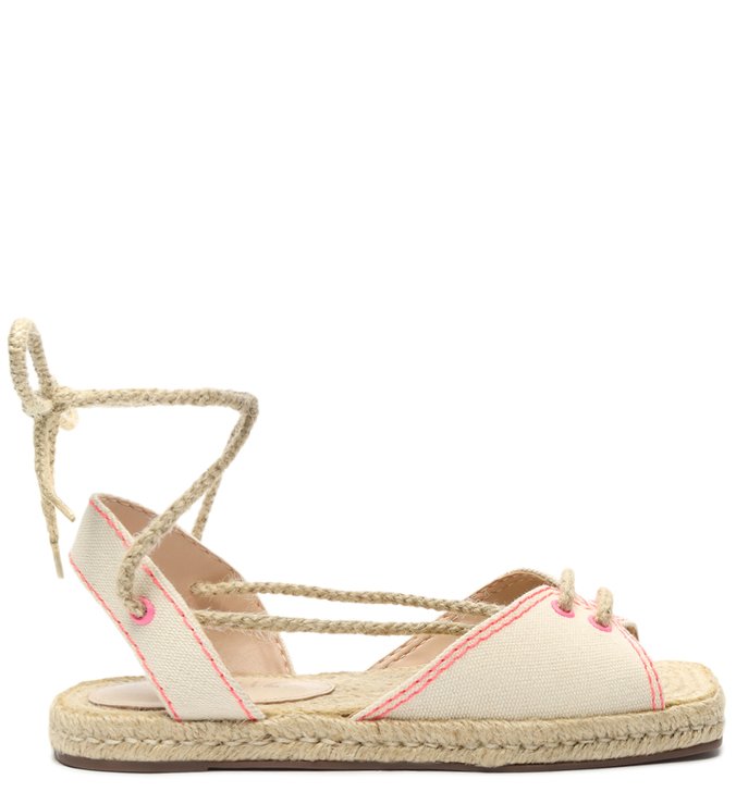 Sandália Espadrille Bege