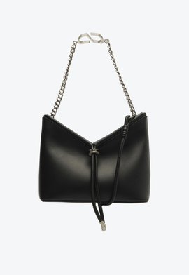 Bolsa Shoulder Couro Preta