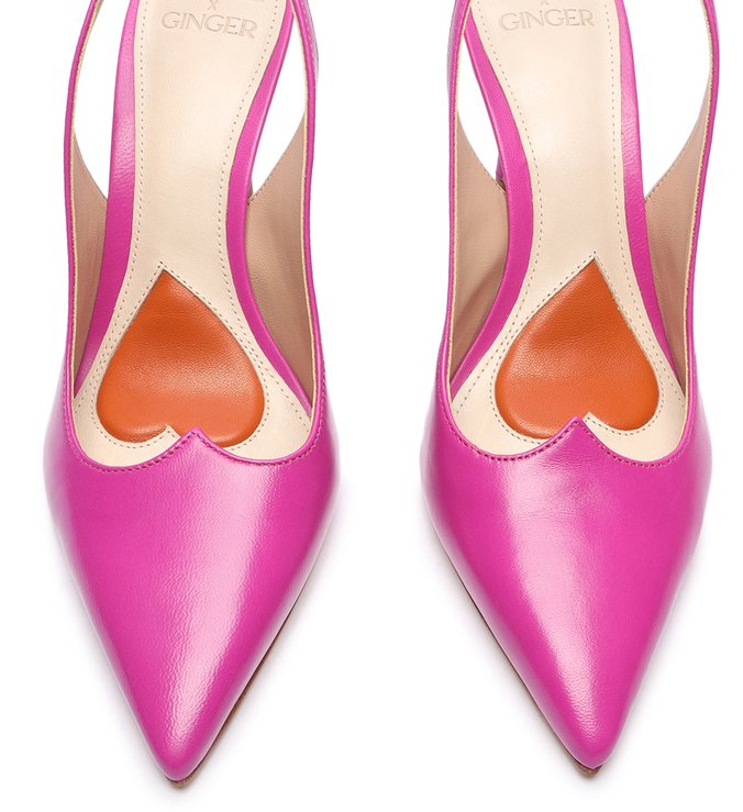 Schutz x Ginger Scarpin Lace-Up Pink Schutz x Ginger Scarpin Lace-Up Pink