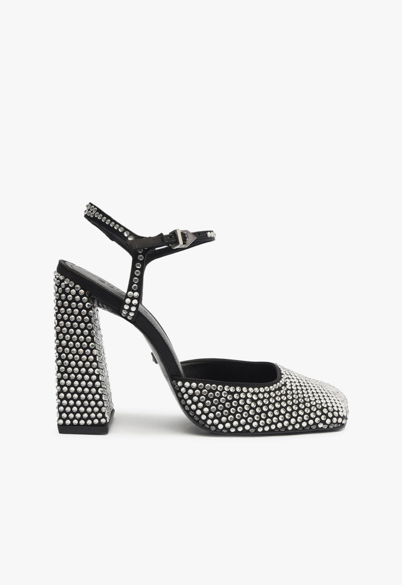 シュン Sandália Jaycie Shine High Block Preta | Schutz