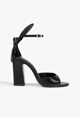 Sandália Kaycee Couro Preto