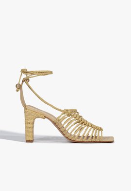 Sandália Strings Salto Bloco